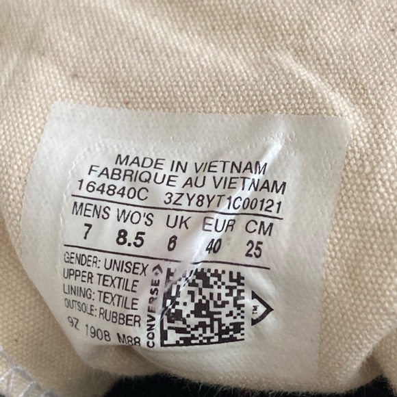 Converse JW Anderson Run Star Hike “Black” Size 7 US MEN - Picture 7 of 7